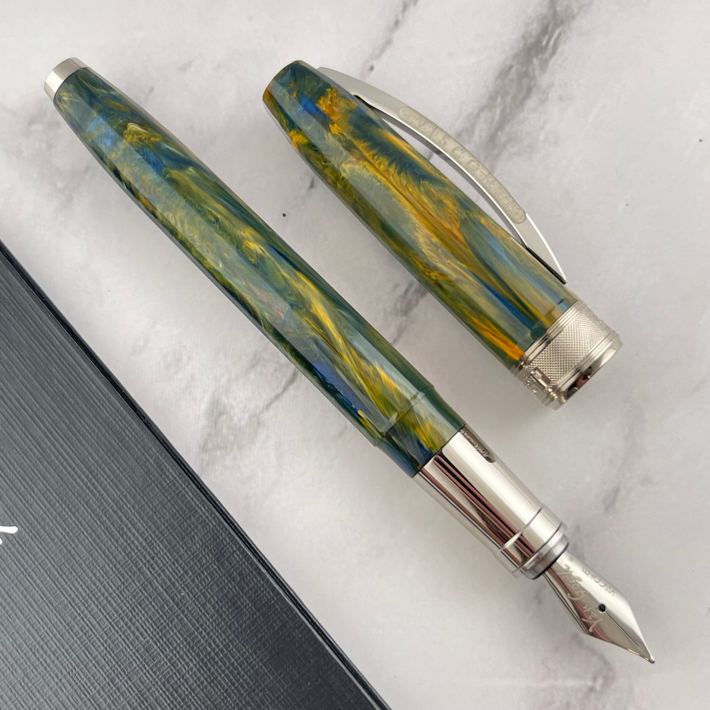 Visconti Van Gogh Fountain Pen - Cafe Terrace at Night