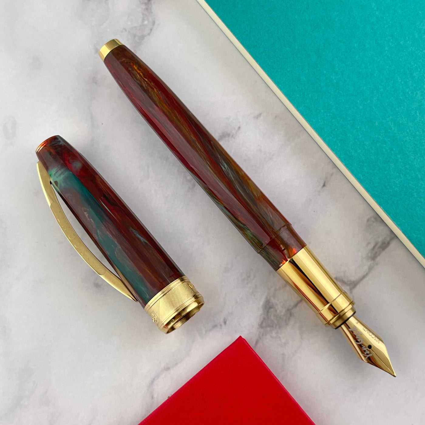 Visconti Van Gogh Fountain Pen - Flowering Plum Orchard