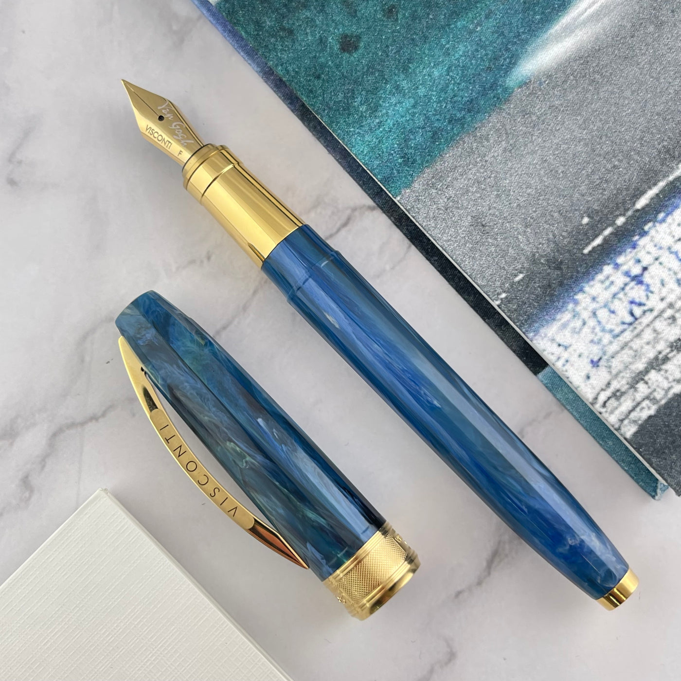 Visconti Van Gogh Fountain Pen - Wheat Field With Crows