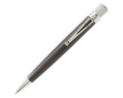 Retro 51 Tornado Platinum Executive Rollerball Pen - Black Nickel