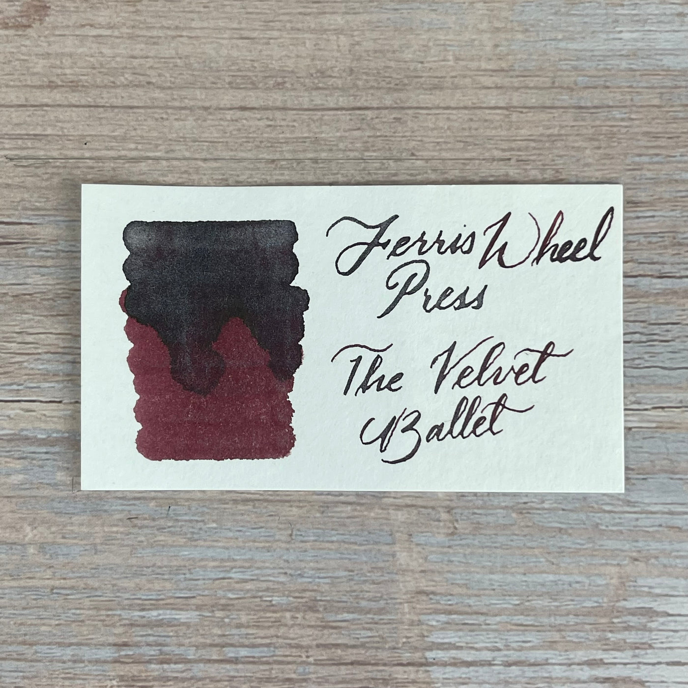 Ferris Wheel Press Velvet Ballet - 38ml bottled Ink