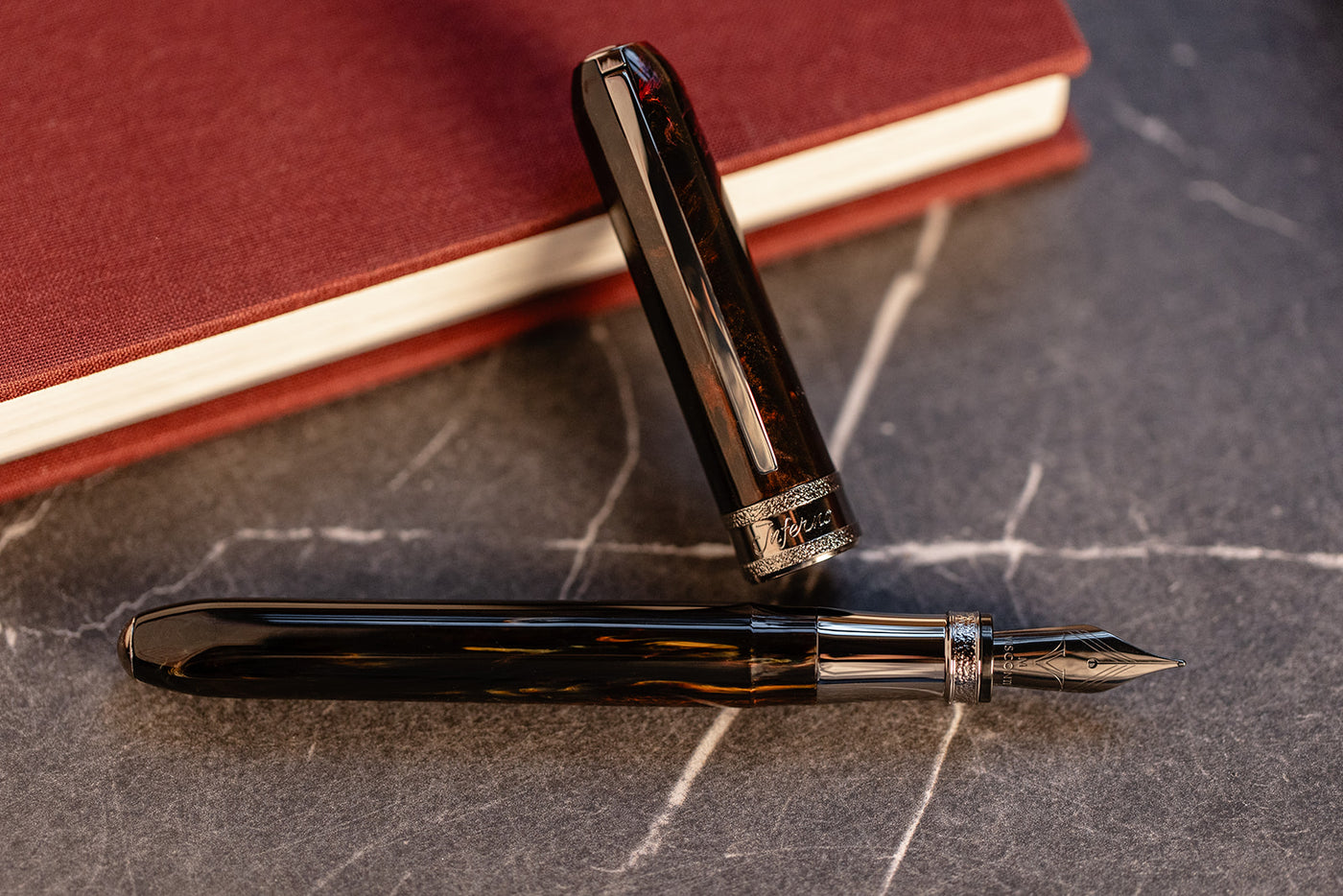 Visconti Comedia Fountain Pen - Inferno