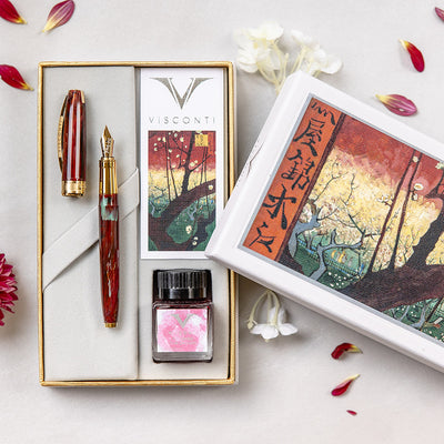 Visconti Van Gogh Fountain Pen - Flowering Plum Orchard