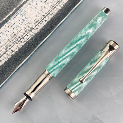 Waldmann Tango Fountain Pen - Brilliant Aquamarine