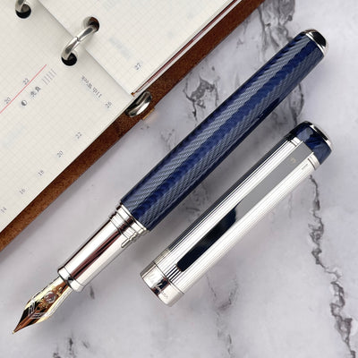 Waldmann Grandeur Fountain Pen - Ocean Blue