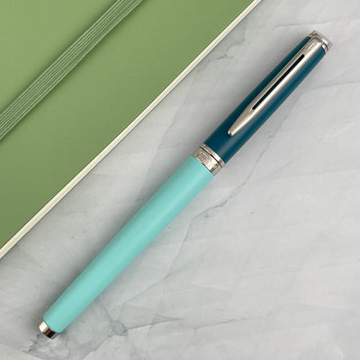 Waterman Hemisphere Color Block Fountain Pen - Green (Special Edition)