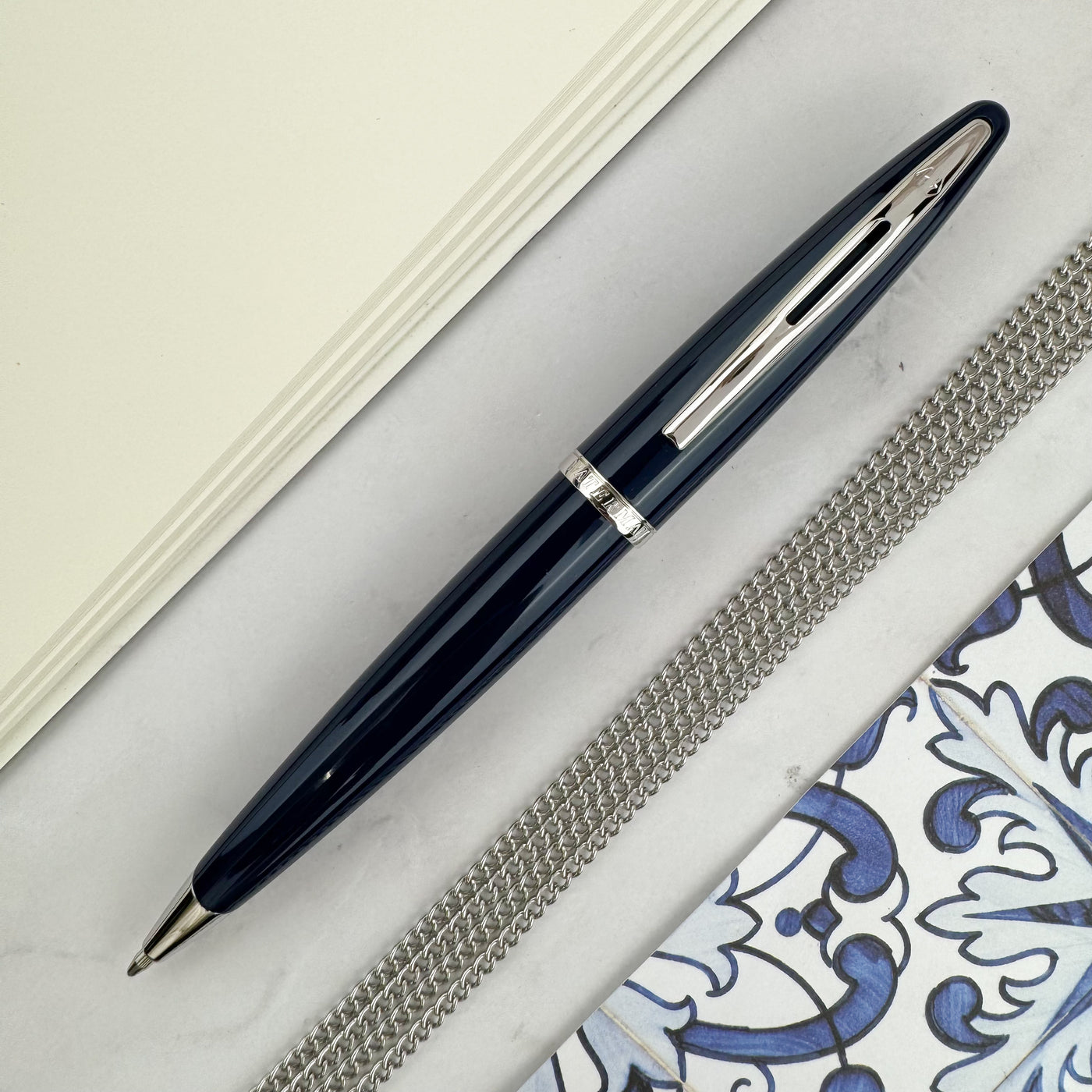 Waterman Carene Ballpoint Pen - Blue