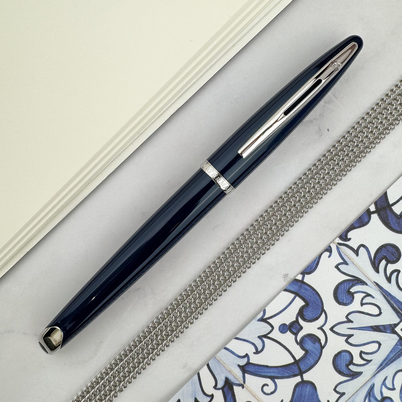 Waterman Carene Fountain Pen - Blue