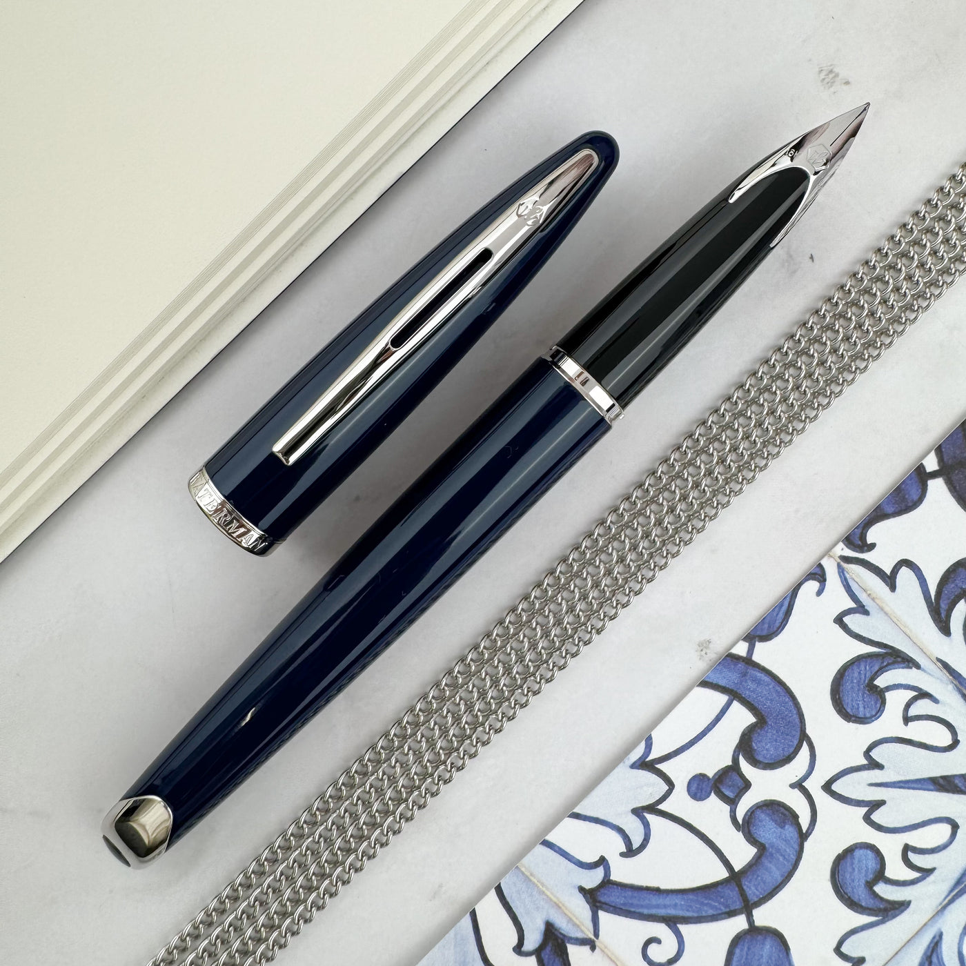 Waterman Carene Fountain Pen - Blue