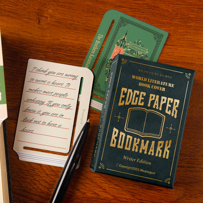 Wearingeul Edge Paper Bookmark - Writer Edition