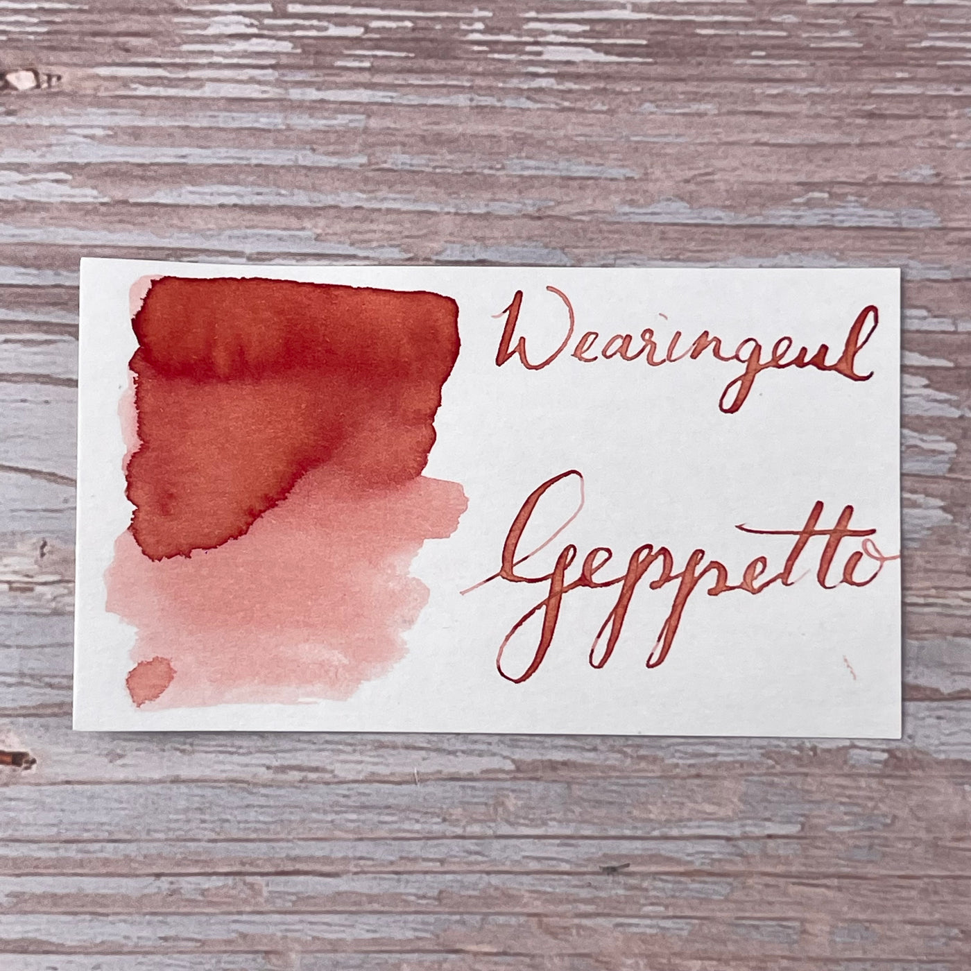 Wearingeul Geppetto - 30ml Bottled Ink