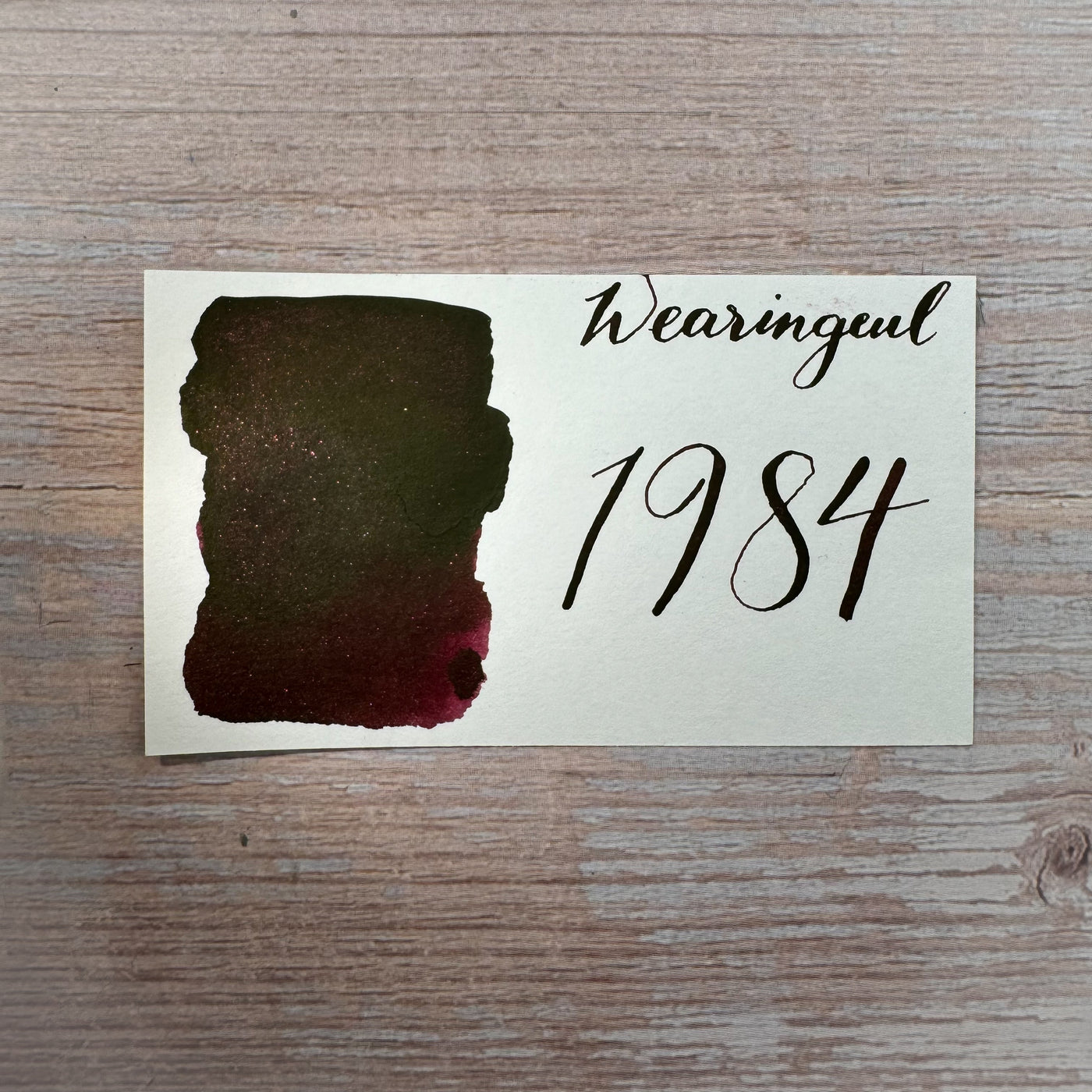 Wearingeul 1984- 30ml Bottled Ink