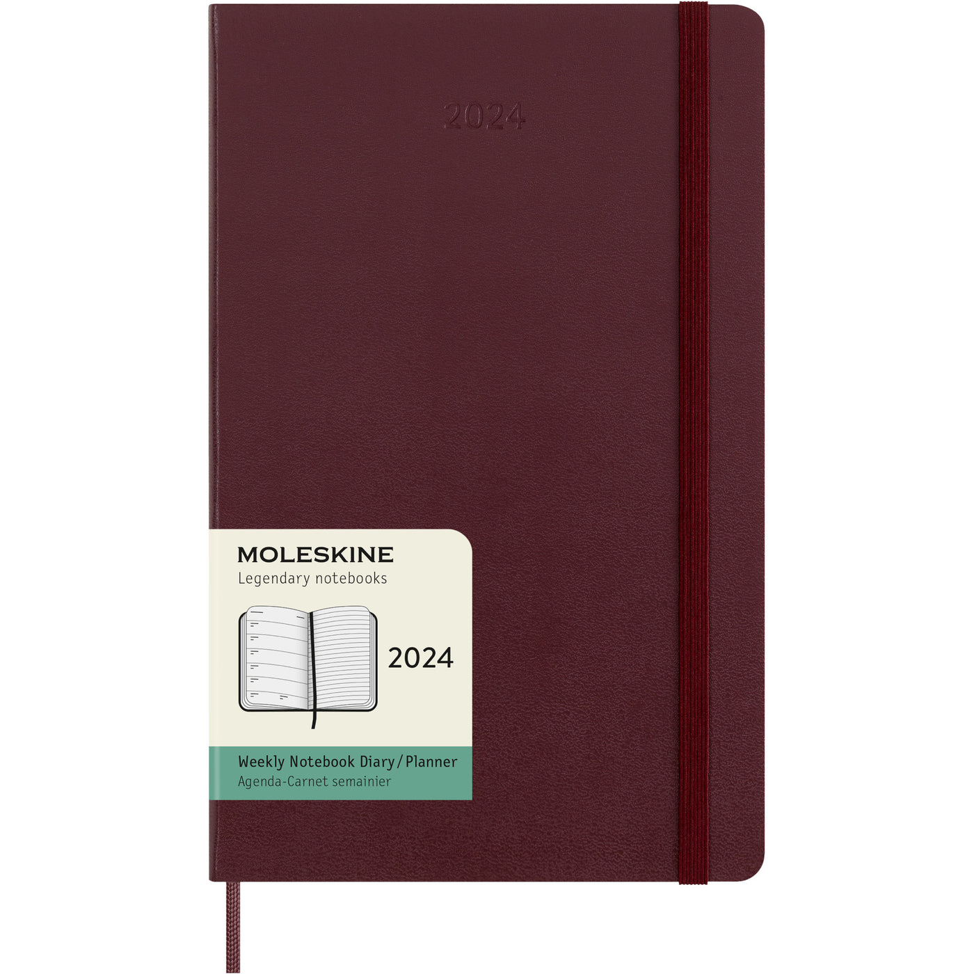 Moleskine Weekly Hardcover Planner - Large