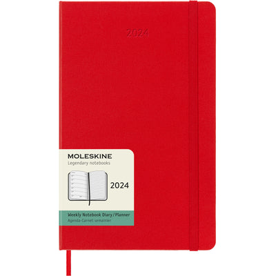 Moleskine Weekly Hardcover Planner - Large