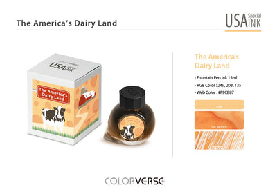 Colorverse USA America's Dairy Land (Wisconsin) - 15ml Bottled Ink