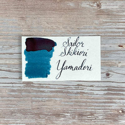 Sailor Shikiori Ink Cartridges - Yamadori (Dark Turquoise)