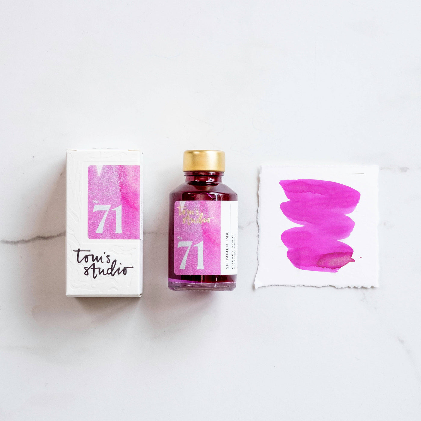 Tom's Studio Cherry Bomb 71 - 50ml Bottled Ink