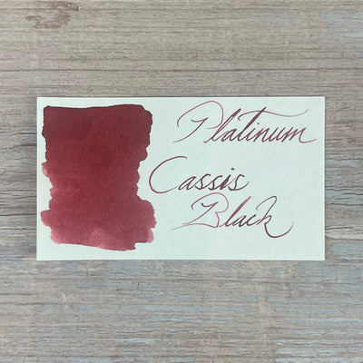 Platinum Cassis Black - 60ml Bottled Ink