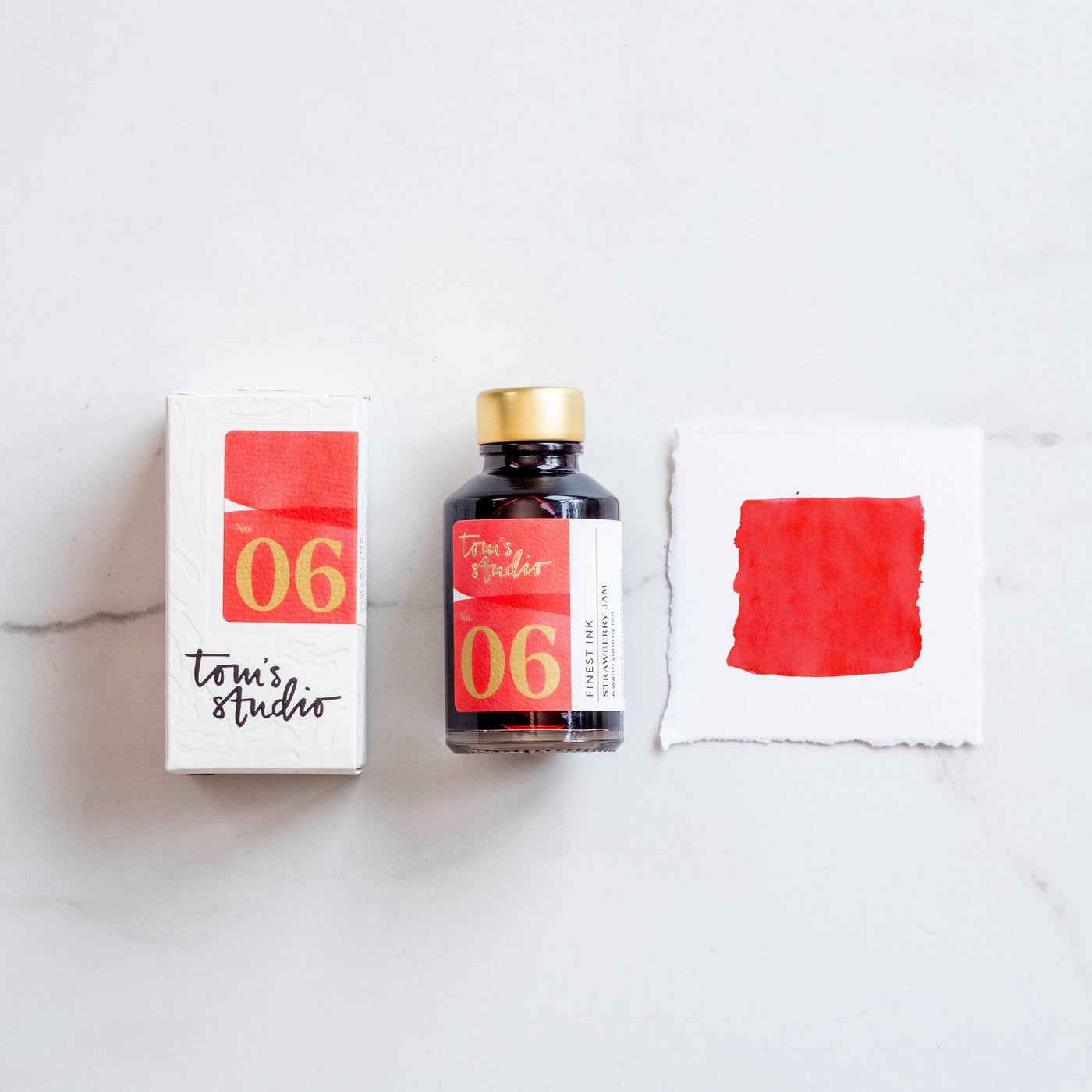 Tom's Studio Strawberry Jam 06 - 50ml Bottled Ink