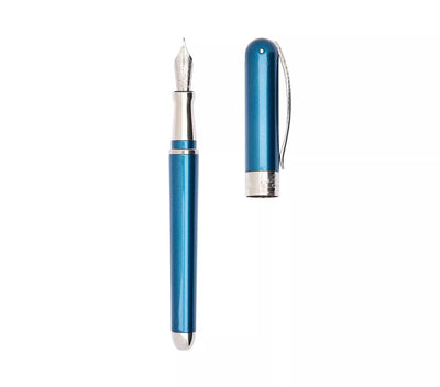 Pineider Avatar Shiny Fountain Pen - Peacock