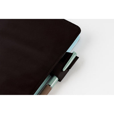 Hobonichi Techo A5 Cousin Cover - Colors: Black x Clear Blue