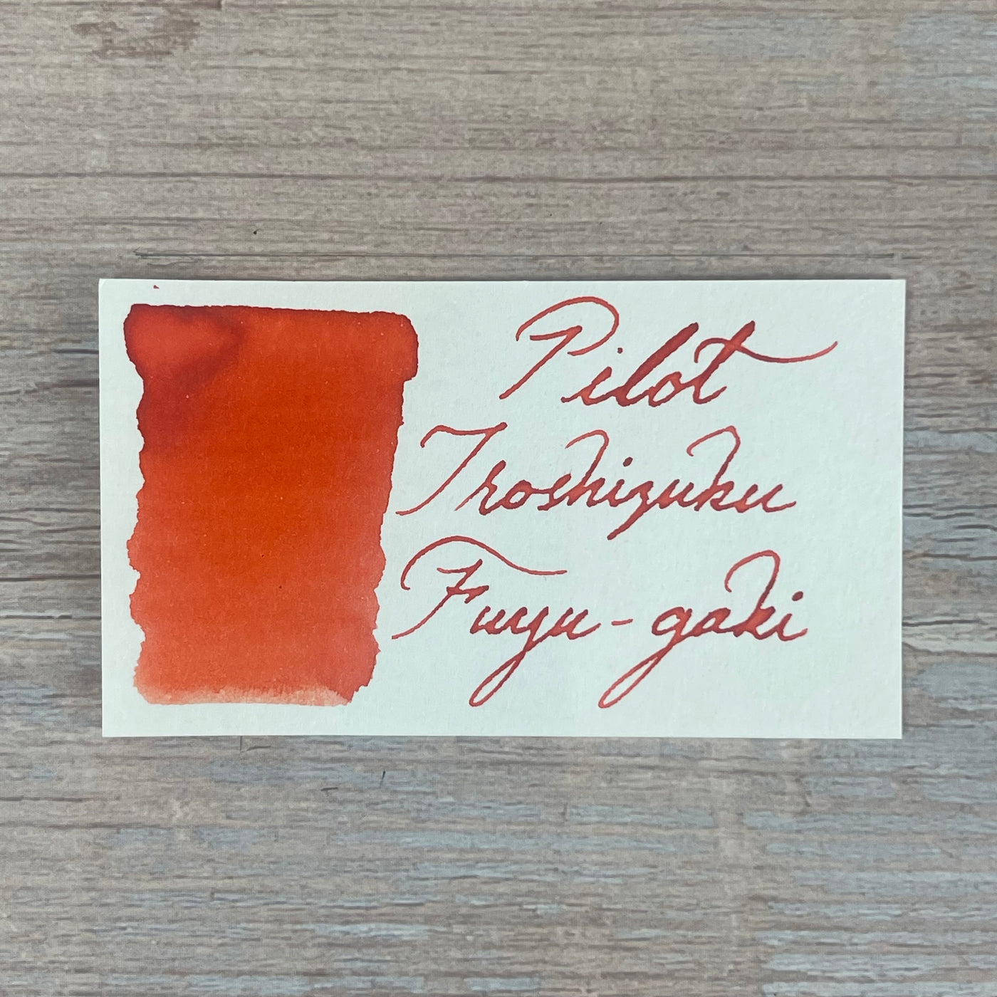 Pilot Iroshizuku Fuyu-Gaki - 50ml Bottled Ink