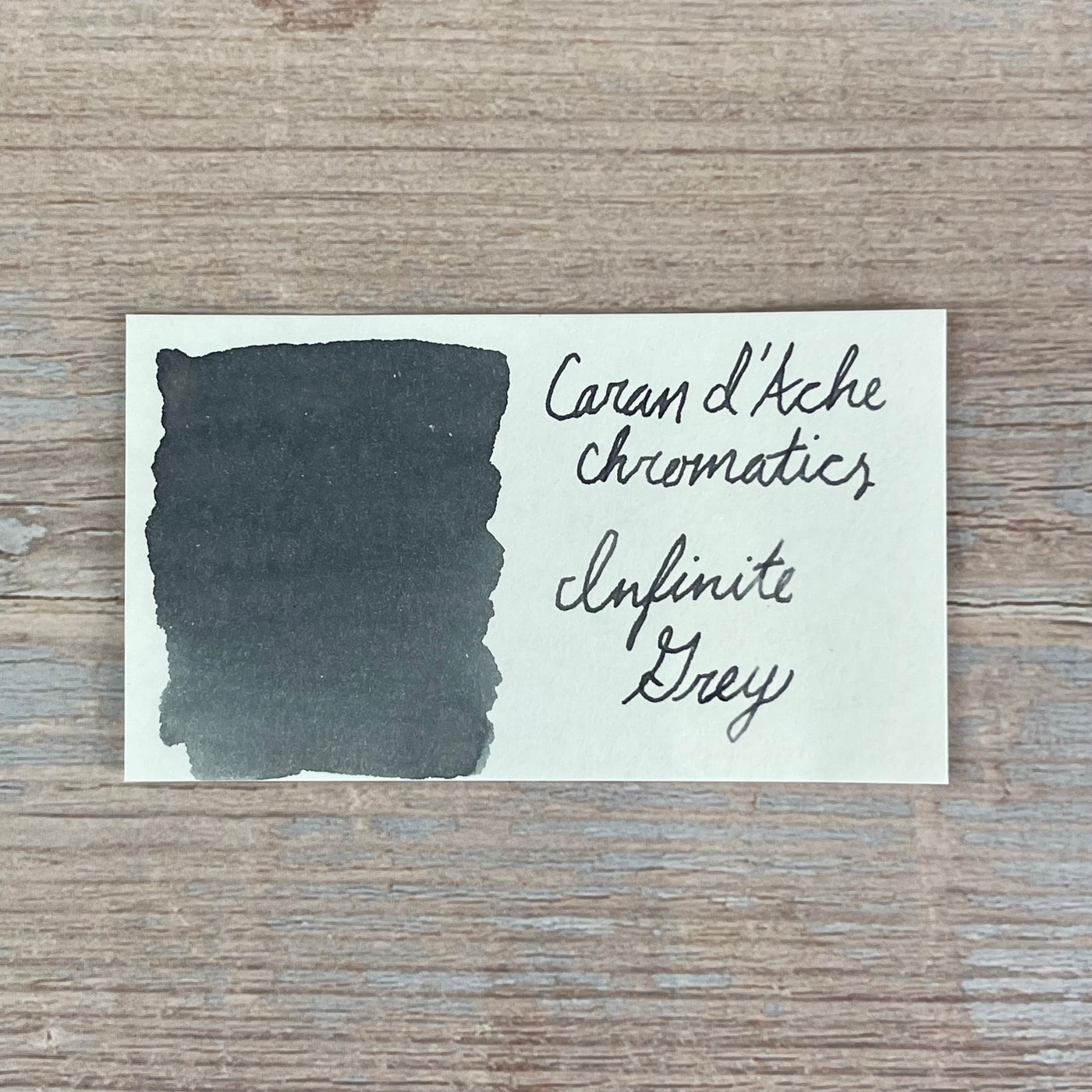 Caran d'Ache Chromatic Infinite Grey - 50ml Bottled Ink