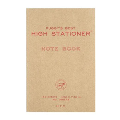 Hightide Puggy's Best Paperback Notebook - Large