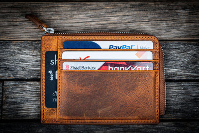 Galen Leather Mega Mini Wallet