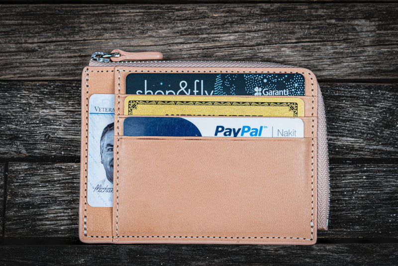 Galen Leather Mega Mini Wallet