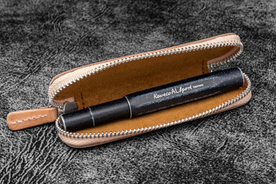 Galen Leather Single Pen Case for Pocket Pen