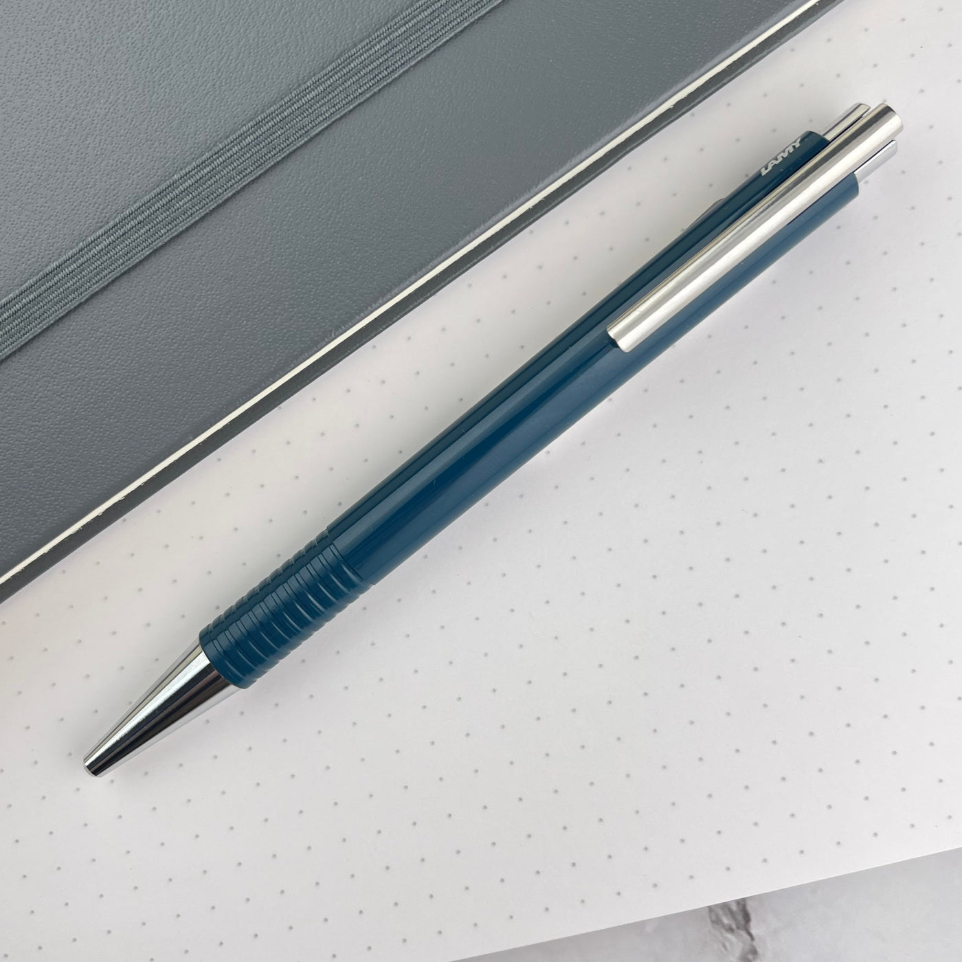 Lamy Logo M+ Ballpoint Pen - Petrol Gloss