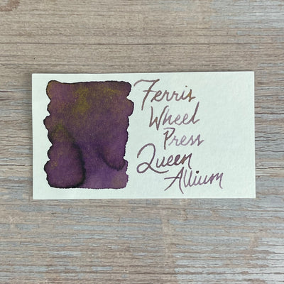 Ferris Wheel Press Queen Allium - 38ml bottled Ink