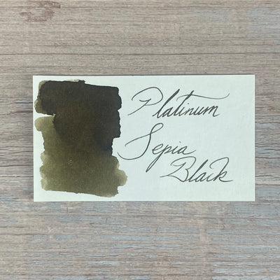 Platinum Sepia Black - 60ml Bottled Ink