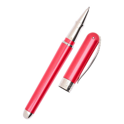 Pineider Avatar Shiny Rollerball Pen - Red Cardinal