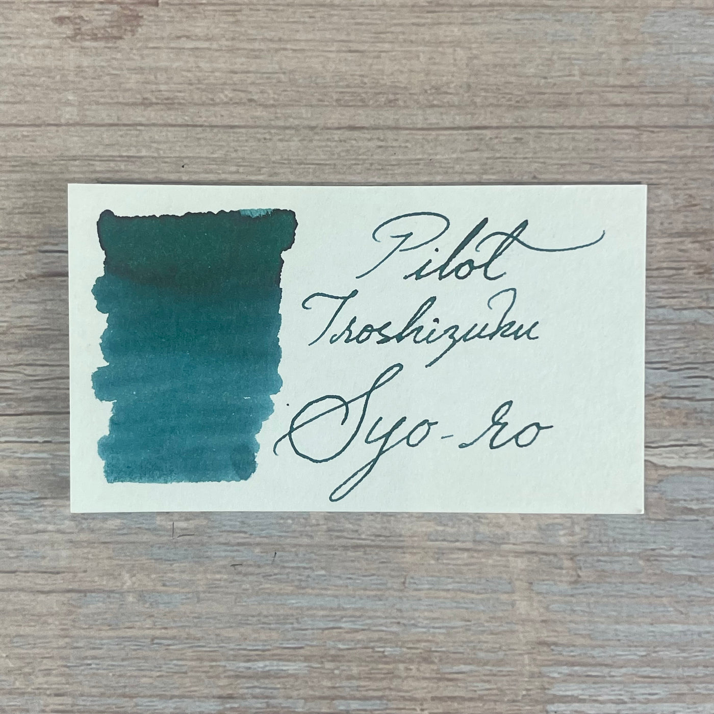 Pilot Iroshizuku Syo-ro - 50ml Bottled Ink