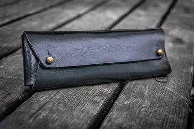 Galen Leather Student Leather Pencil Case