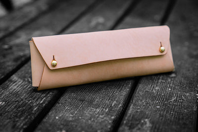 Galen Leather Student Leather Pencil Case