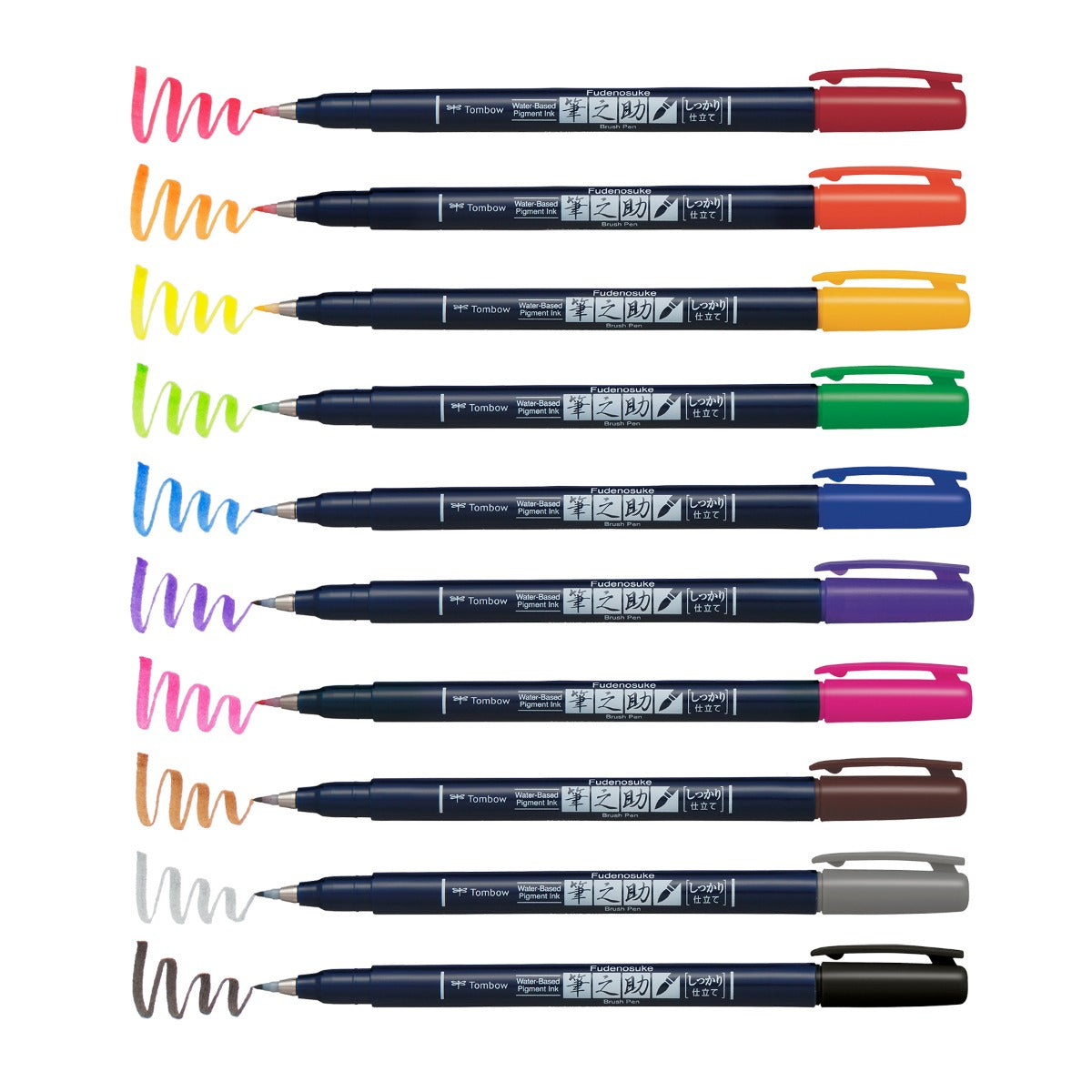 Tombow Fudenosuke Colors Brush Pen