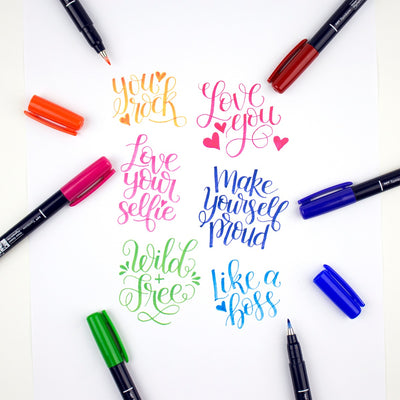 Tombow Fudenosuke Colors Brush Pen