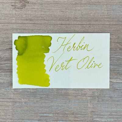 Jacques Herbin Vert Olive - 30ml Bottled Ink