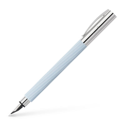 Faber-Castell Ambition Fountain Pen - Italic Ice Blue (Limited Edition)