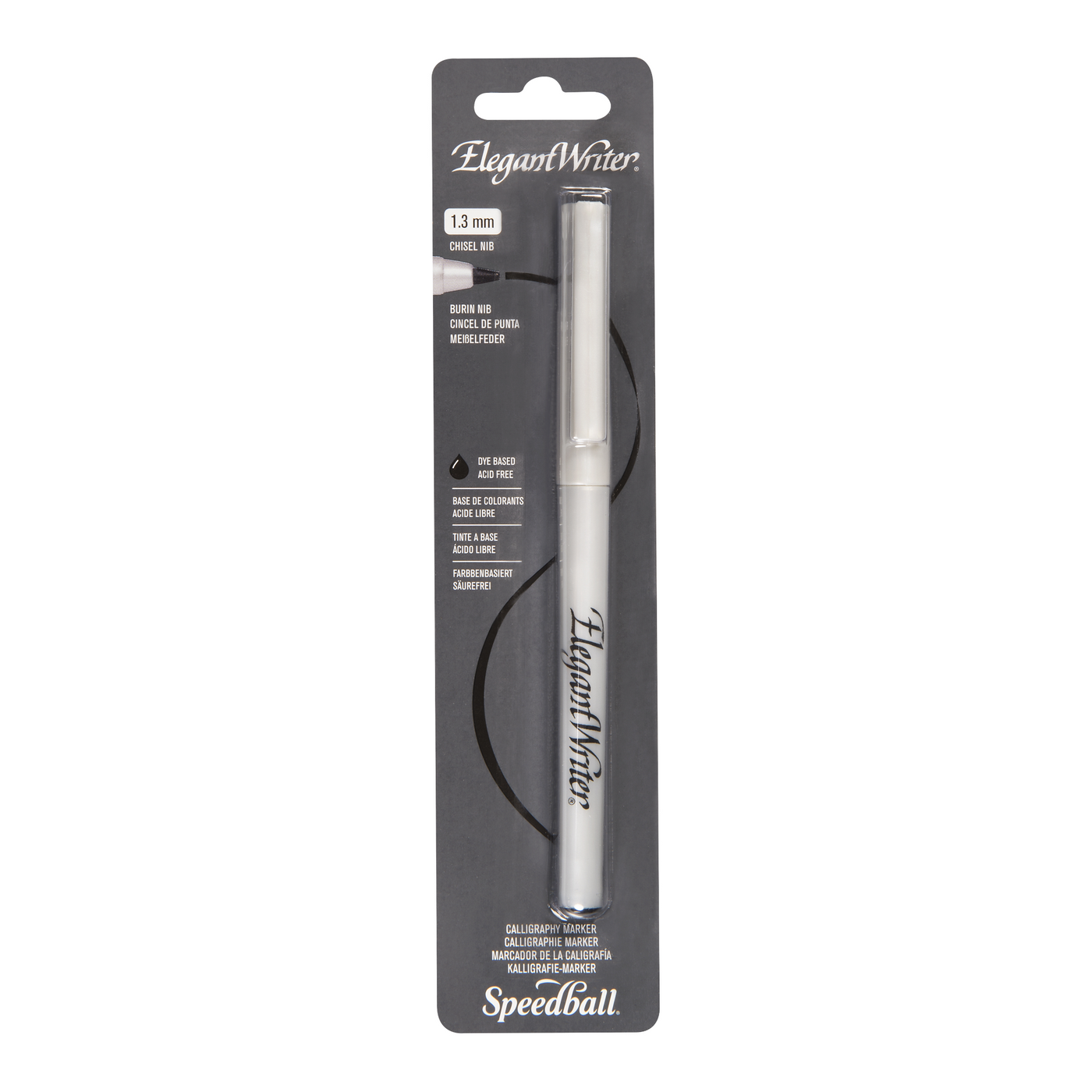 Speedball Elegant Writer Marker - Black