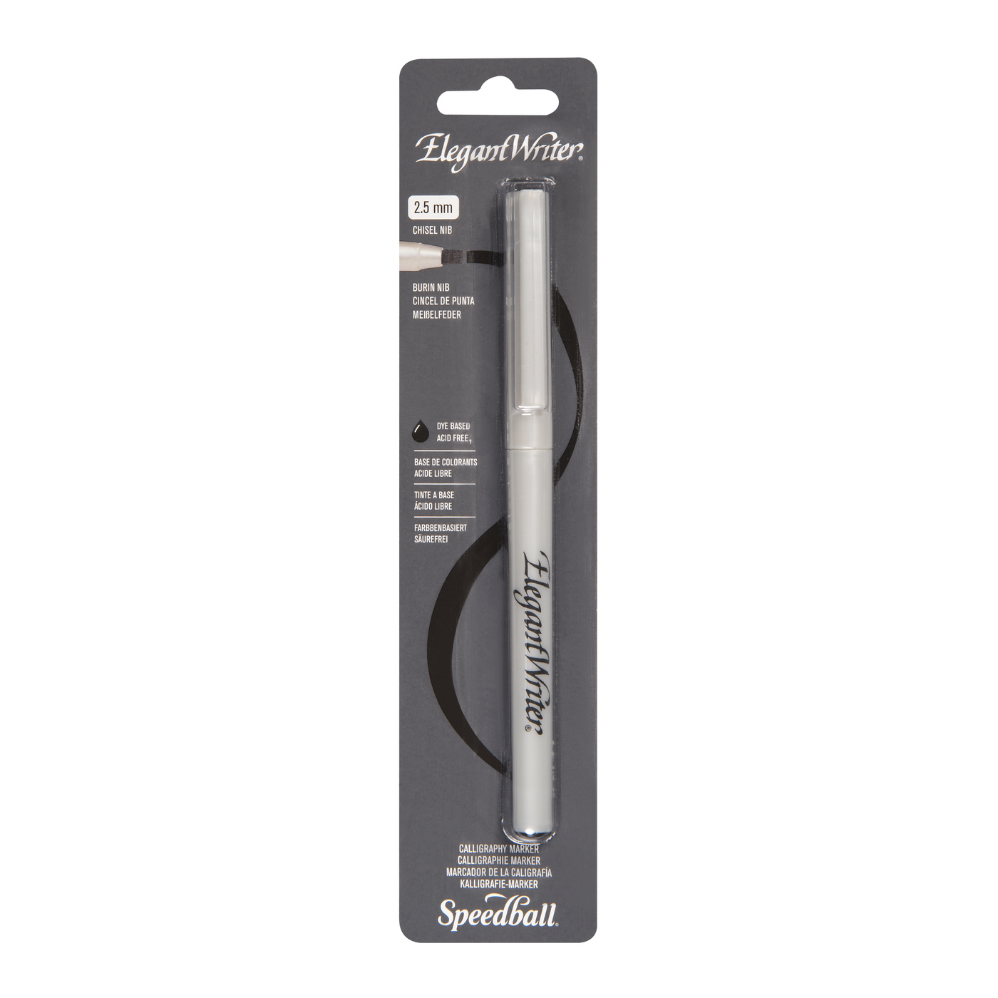 Speedball Elegant Writer Marker - Black