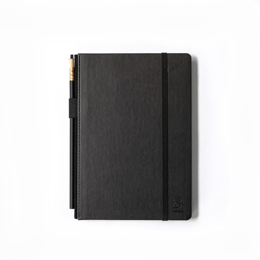 Blackwing Medium Slate Notebook - Black Cover - Dot | Atlas Stationers.