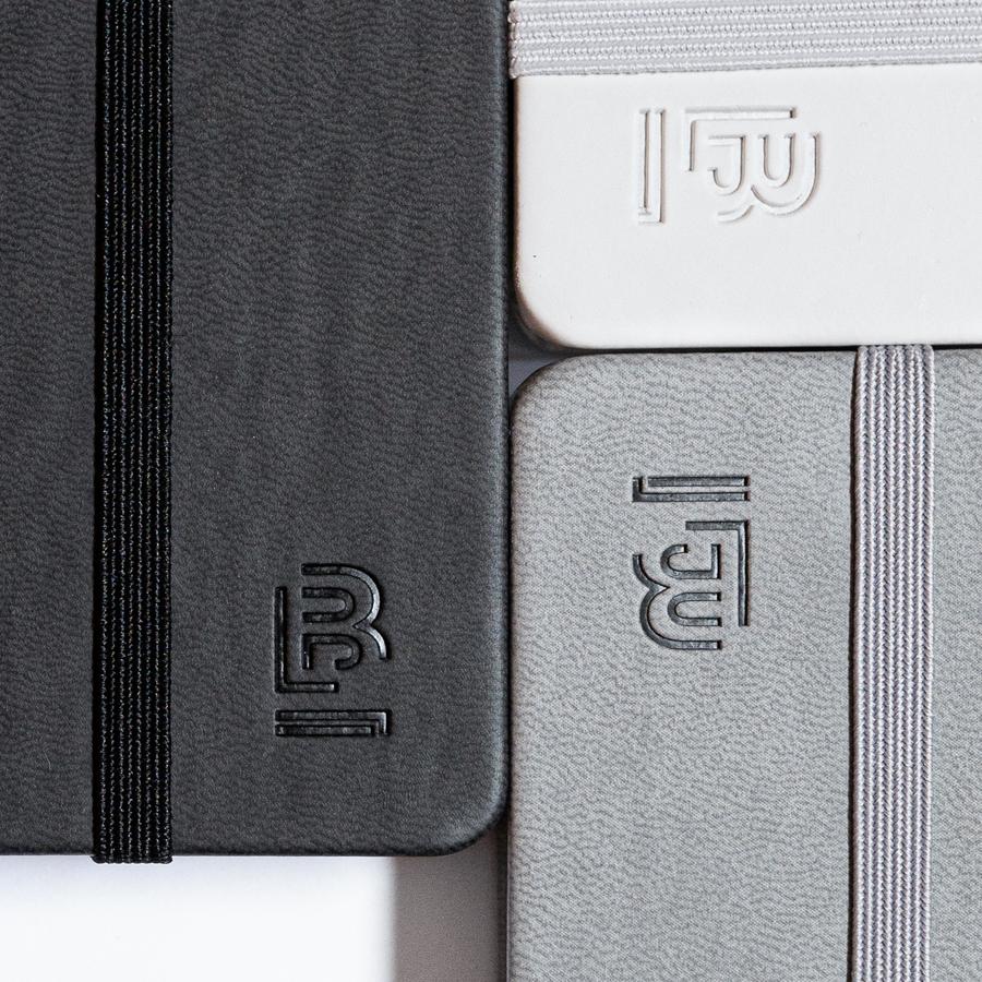 Blackwing Large Slate Notebook - Black Cover - Dot | Atlas Stationers.