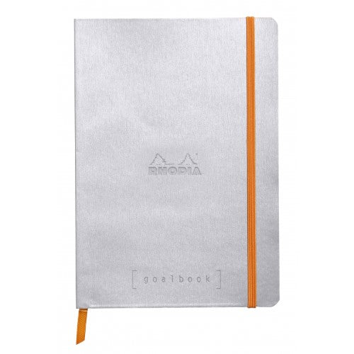 Rhodia Softcover Goalbook - Silver | Atlas Stationers.