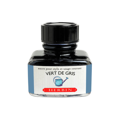 Herbin Ink - Vert de Gris - 30ml Bottled Ink | Atlas Stationers.