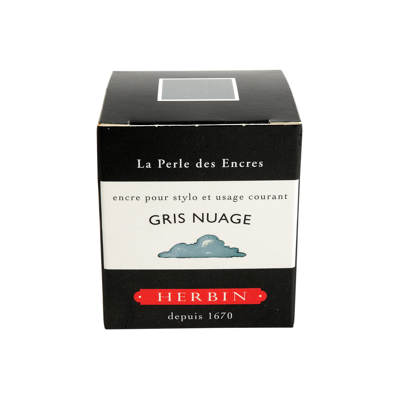 Herbin Ink - Gris Nuage - 30ml Bottled Ink | Atlas Stationers.