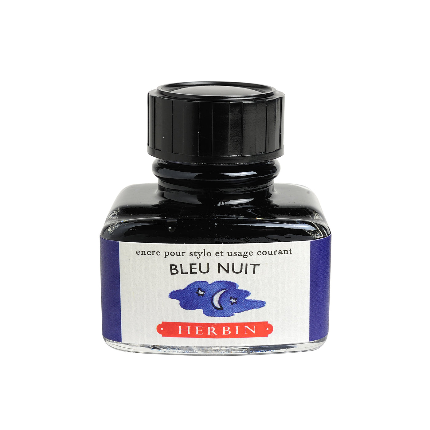 Herbin Ink - Bleu Nuit - 30ml Bottled Ink | Atlas Stationers.